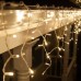 2x1 ip65 Dış Mekan Saçak Led İp Perde Led Yılbaşı Süs